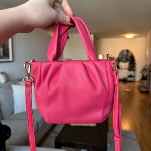 Small pink Zara handbag or crossbody!